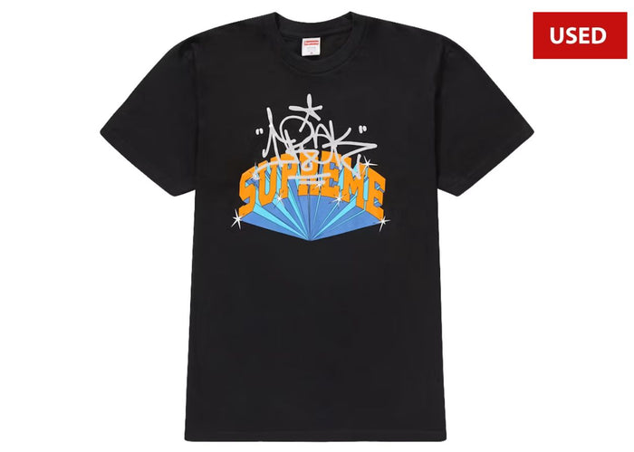 (USED) Supreme IRAK Arc Tee Black