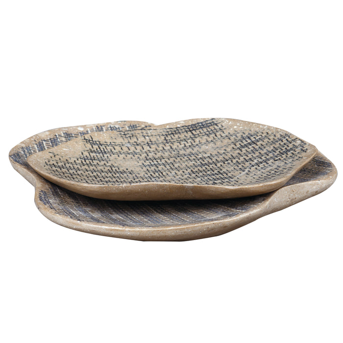 Uttermost Gypsy Terrazzo Trays, Set/2