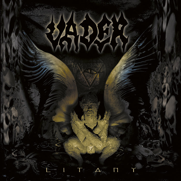 Vader "Litany (Golden Brown Marbled Vinyl)" 12"