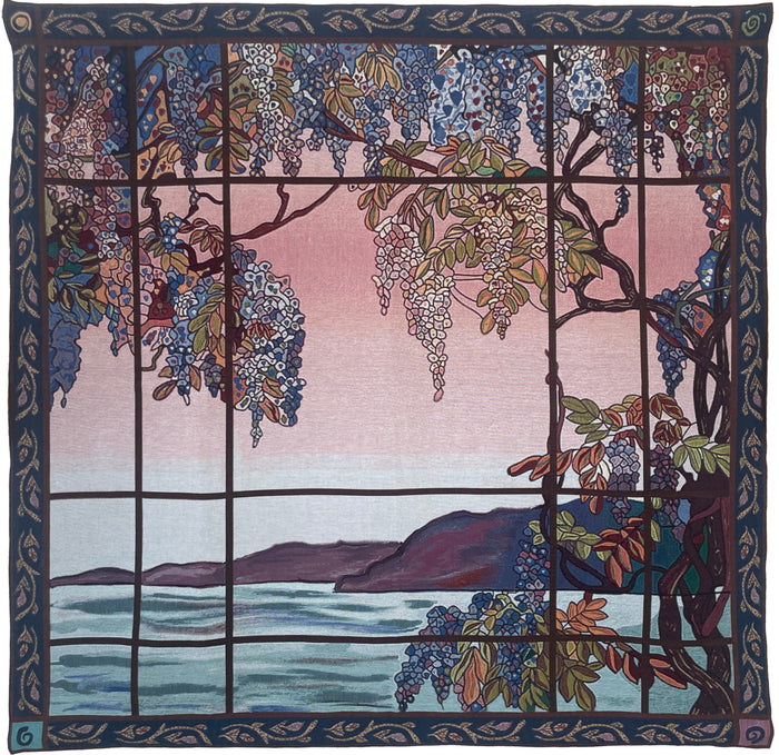 WH-LCT-OYSTERBAY | Louis Tiffany Oyster Bay Tapestry Wall Hanging