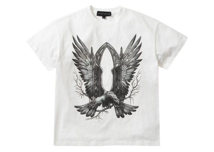 Who Decides War White Soaring Window Short Sleeve T-shirt