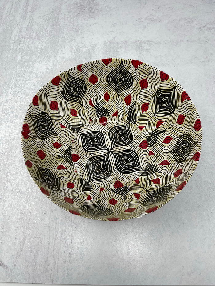 Wola Nani Eyes Round Paper Mache Bowls