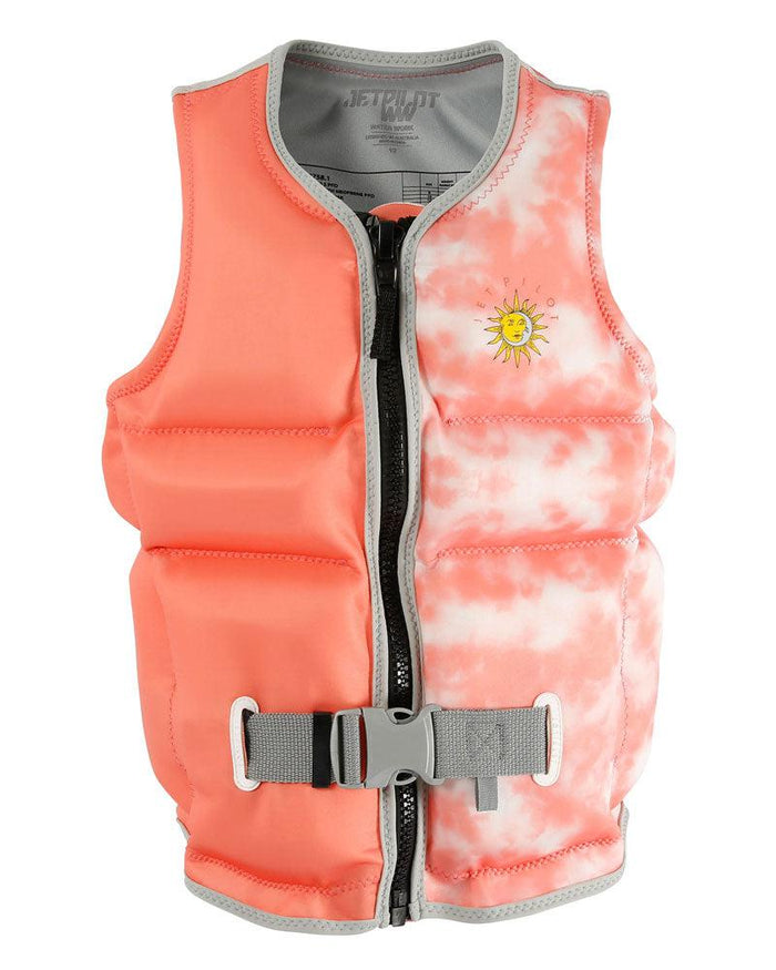2023 Jetpilot X1 Youth Vest-Peach-8-Skiforce Australia