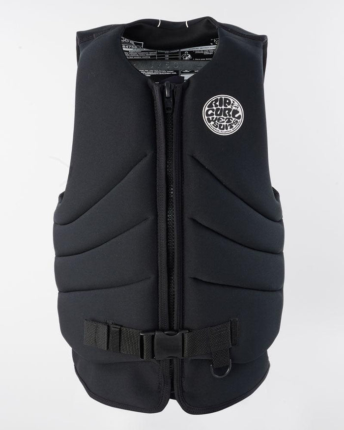 2023 Ripcurl Dawn Patrol Vest-Black-S-Skiforce Australia