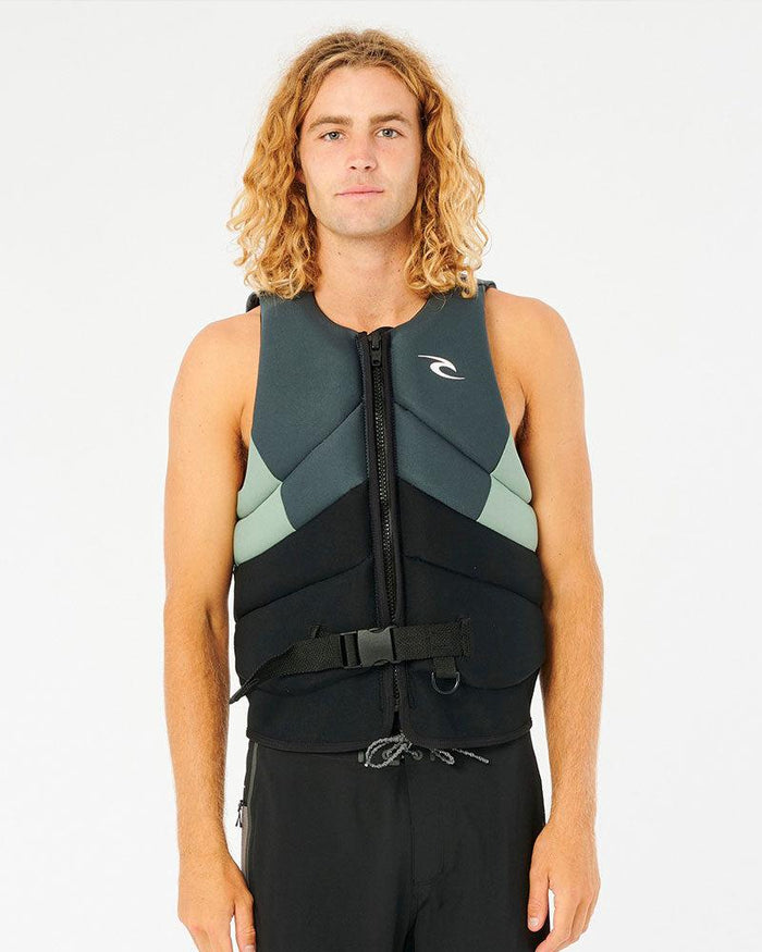 2023 Ripcurl Dawn Patrol Vest-Charcoal-S-Skiforce Australia