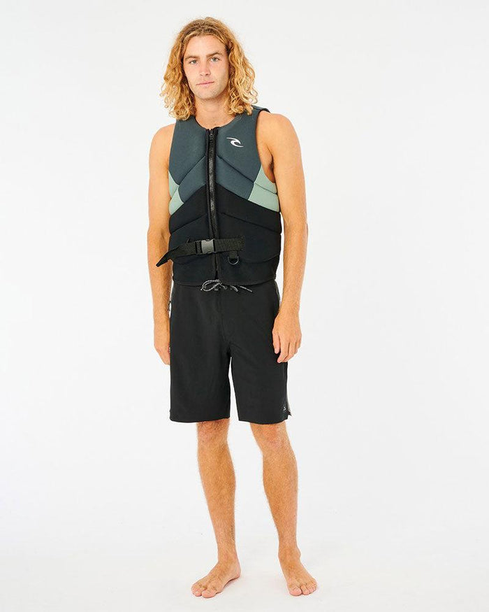 2023 Ripcurl Dawn Patrol Vest-Black-S-Skiforce Australia