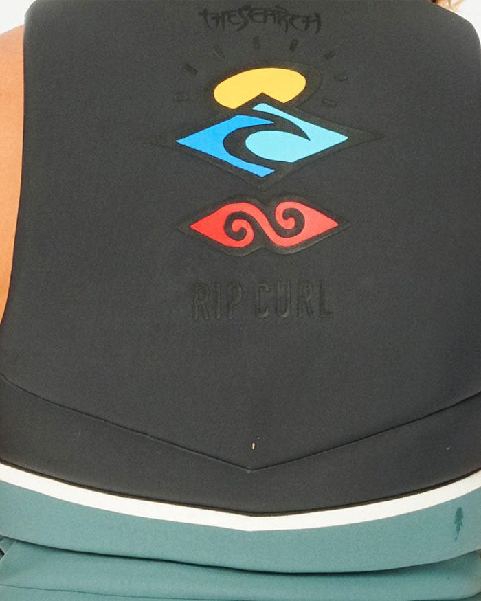 2023 Ripcurl E-Bomb Vest-Black/White-S-Skiforce Australia