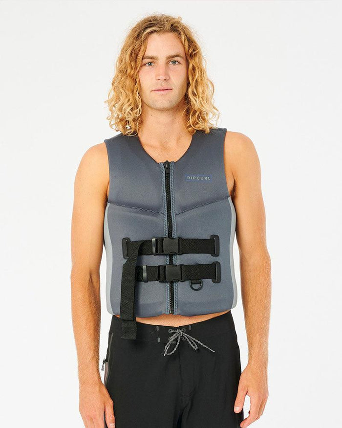 2023 Ripcurl Omega Vest-Charcoal-S-Skiforce Australia