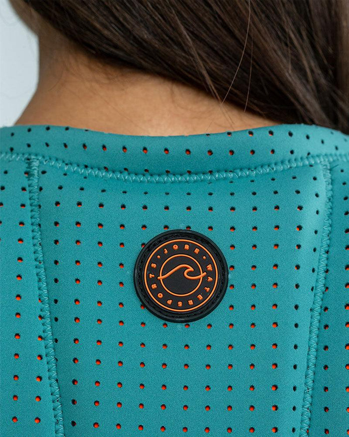 2023 Jobe Fragment Womens Vest-Teal-8-Skiforce Australia