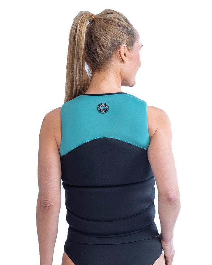 2023 Jobe Unify Womens Vest-Teal-8-Skiforce Australia