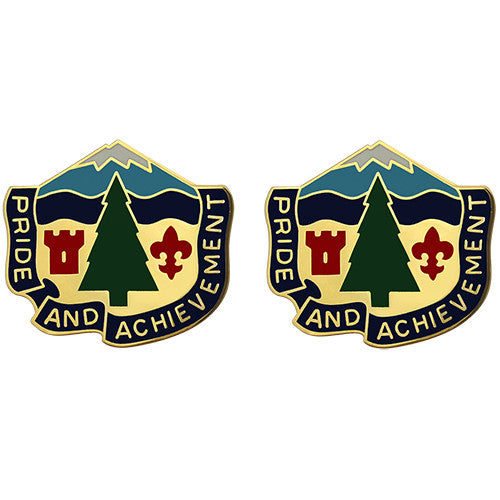 380th Replacement Battalion Unit Crest (Pride and Achievement) Army Unit Crests