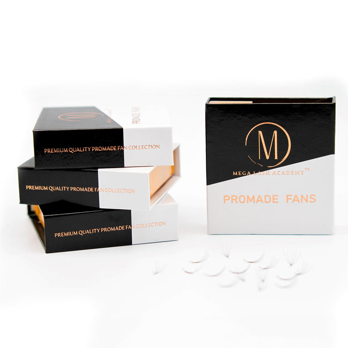 8D Promade Loose Fans - 500 Fans Promade Fans Mega Lash Academy