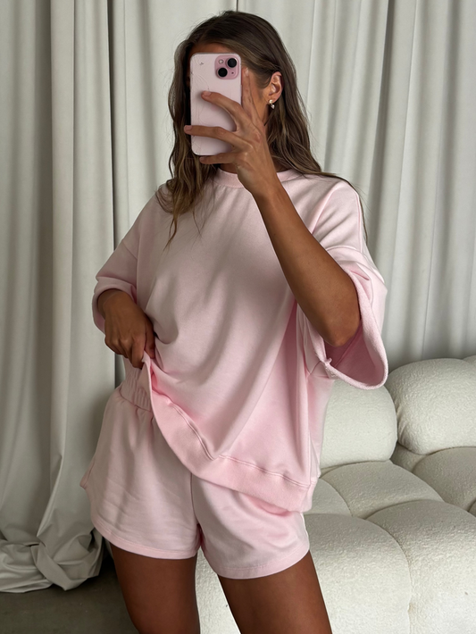 Bennett Shorts in Baby Pink
