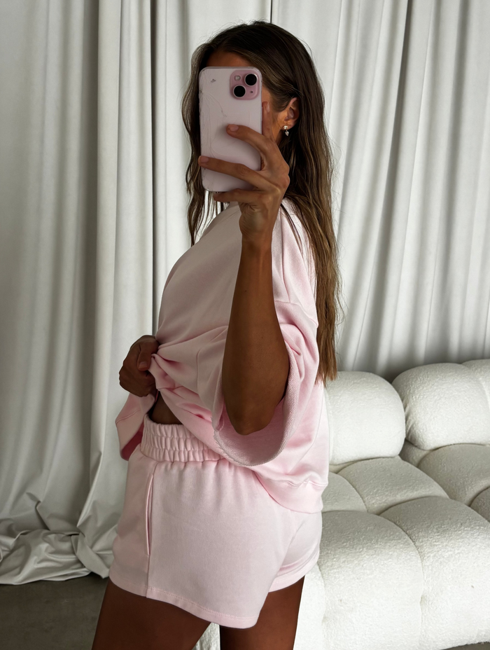 Bennett Shorts in Baby Pink