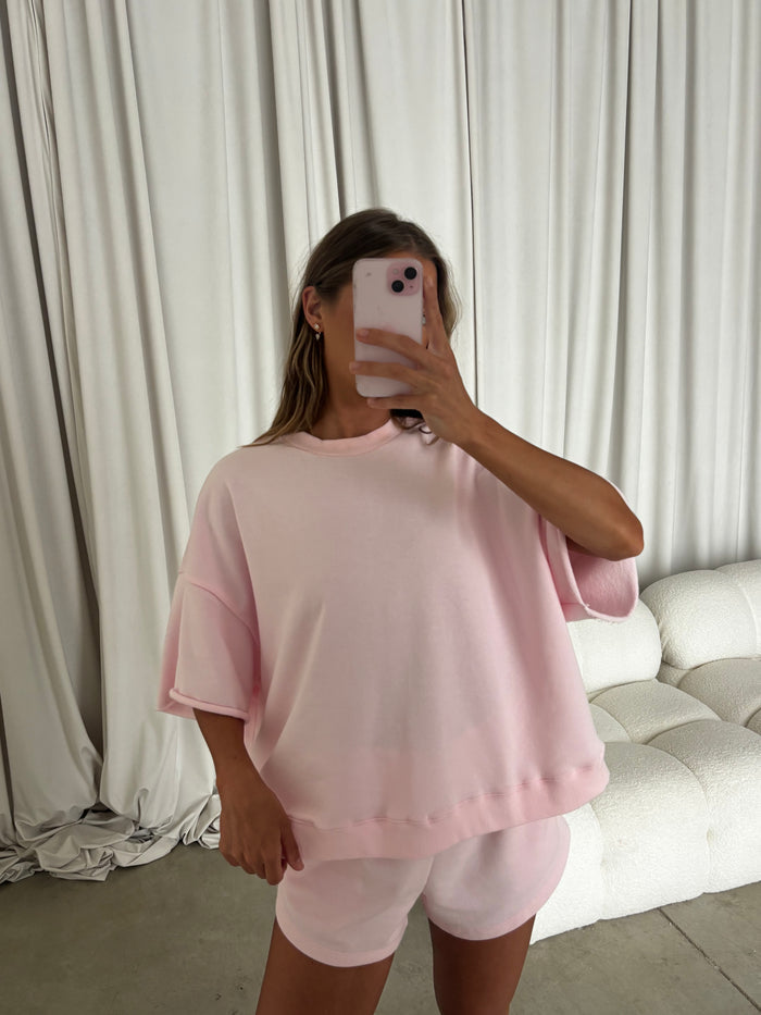 Bennett Shorts in Baby Pink