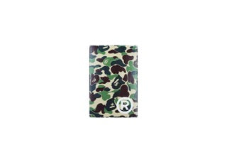 A BATHING APE CARDS GREEN CAMO