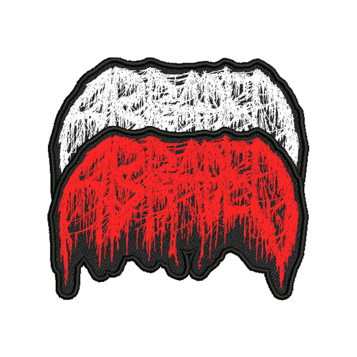 Abraded "Logo" Patch