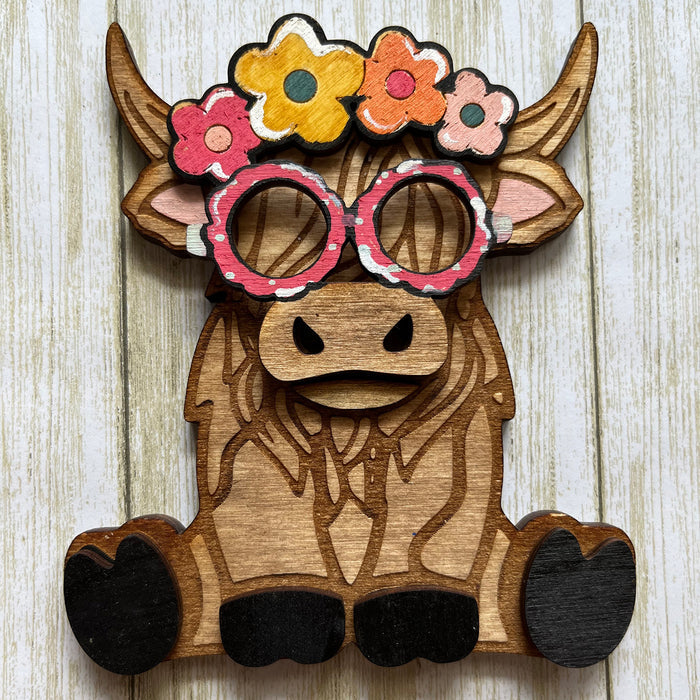 Add-on Pieces for Highland Cow Shelf Sitter