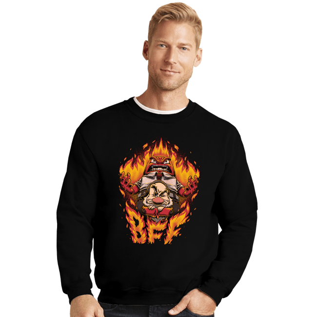 Crewneck Sweater, Unisex / Small / Black