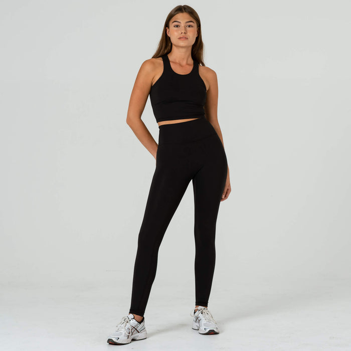 Asana Minimal Legging II - Midnight Blue - Ninepine