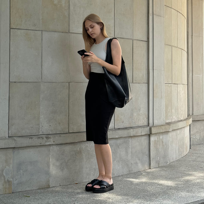 Asana Midi Skirt - Ninepine