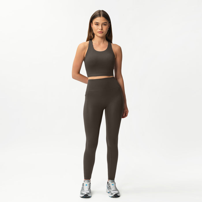 Asana Pocket Legging II Old - Midnight Blue - Ninepine