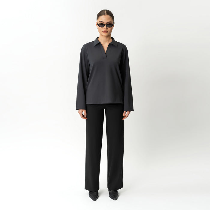 Asana Polo Top - Ninepine
