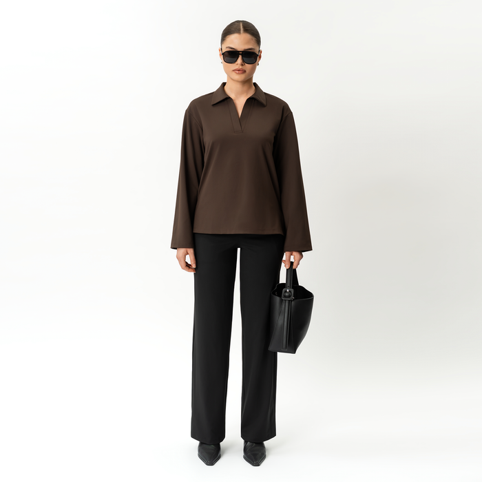 Asana Polo Top - Ninepine