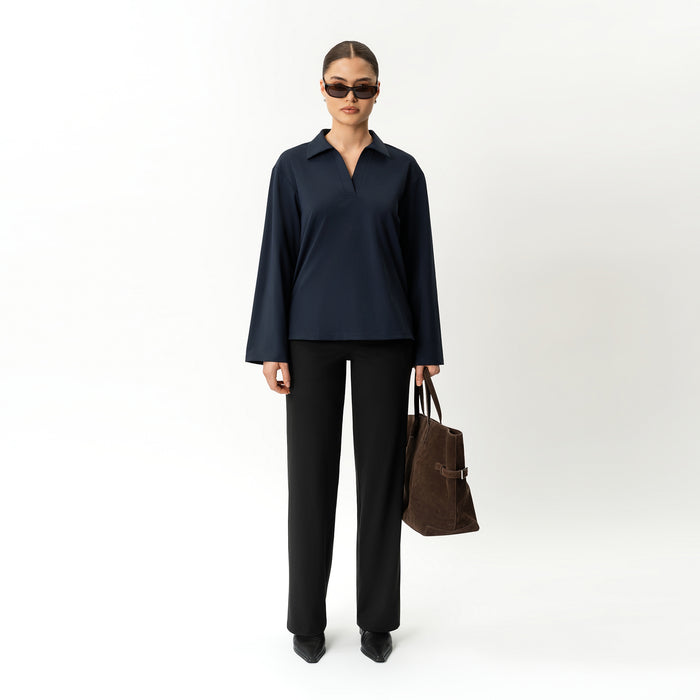 Asana Polo Top - Ninepine