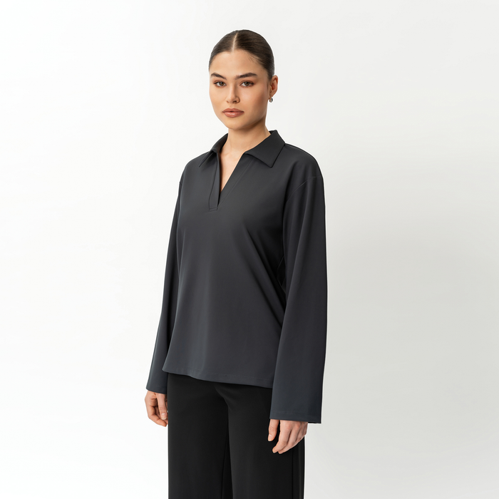 Asana Polo Top - Ninepine