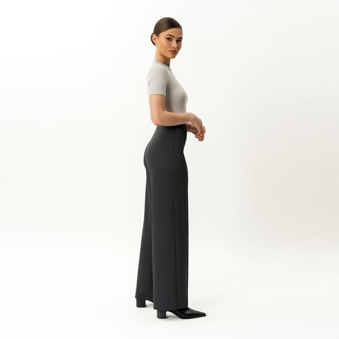 Asana Relaxed Front Crease Pant - Ninepine