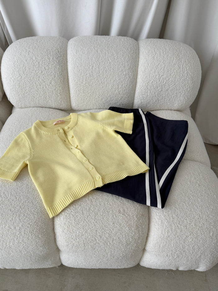 Audrina Track Pants in Navy