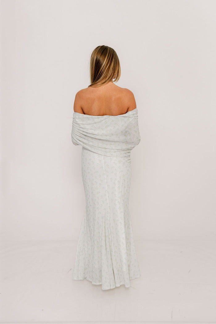 Azaleia Maxi Dress in Muted Sage - Size up for Bump *Final Sale*