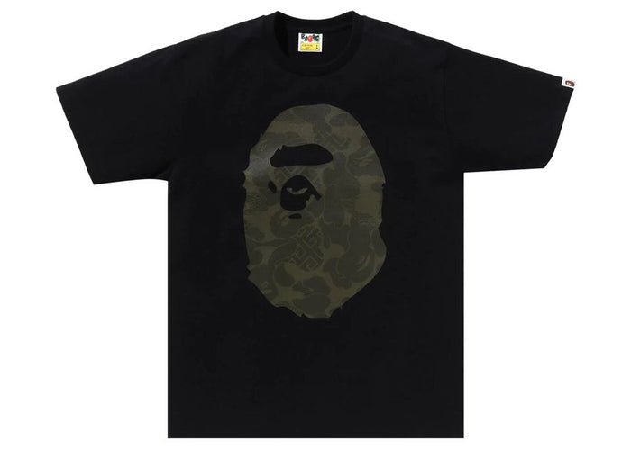 BAPE Asia Camo Big Ape Head Tee Black