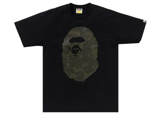 BAPE Asia Camo Big Ape Head Tee Black