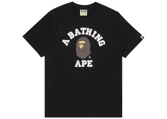 BAPE College Tee Black