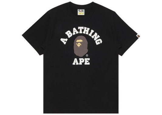 BAPE College Tee Black