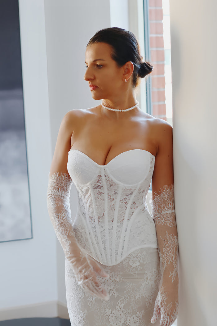 Basque Waist Bridal Corset