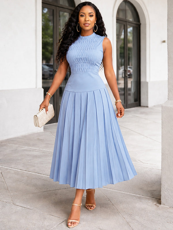 Beautiedoll Sleeveless Pleated Dress