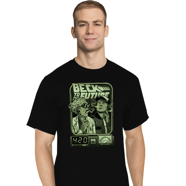 Secret_Shirts T-Shirts, Tall / Large / Black Beck In Time
