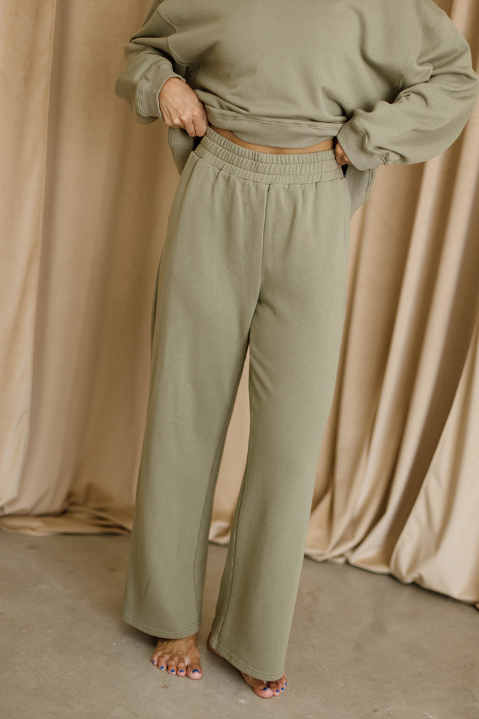Bennett Pants in Dusty Sage
