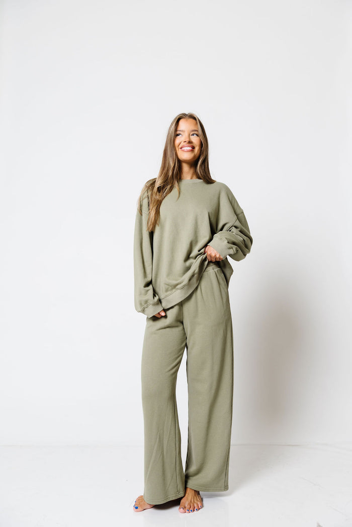 Bennett Pants in Dusty Sage