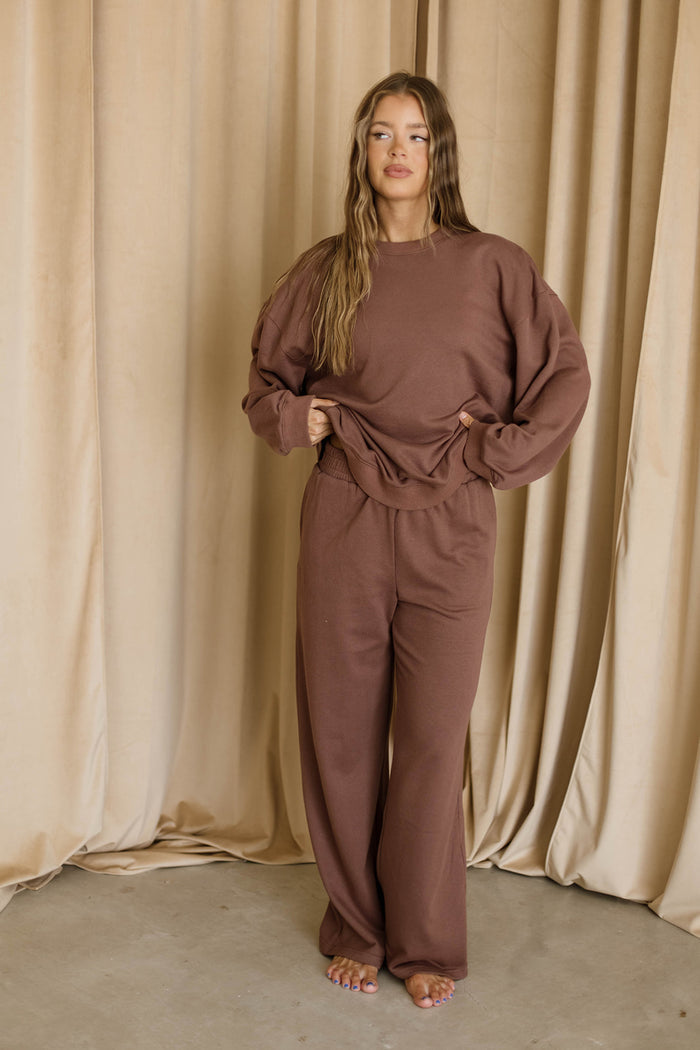 Bennett Pants in Mocha