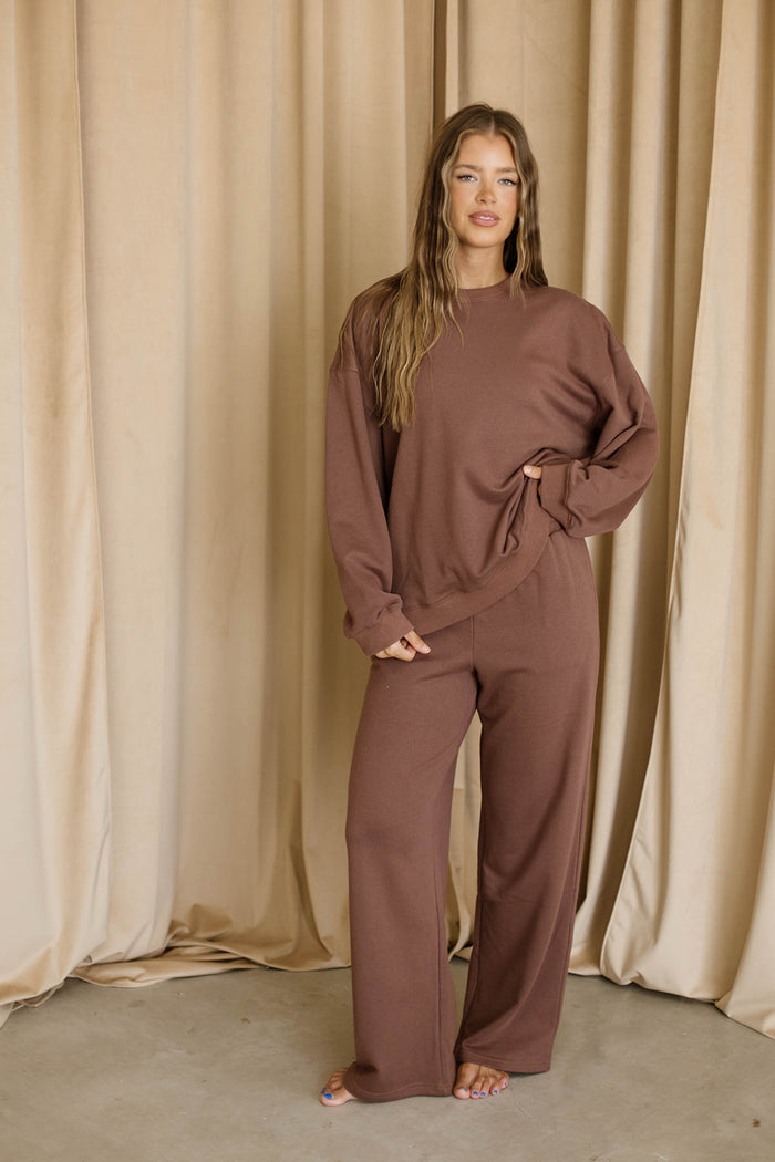 Bennett Pants in Mocha
