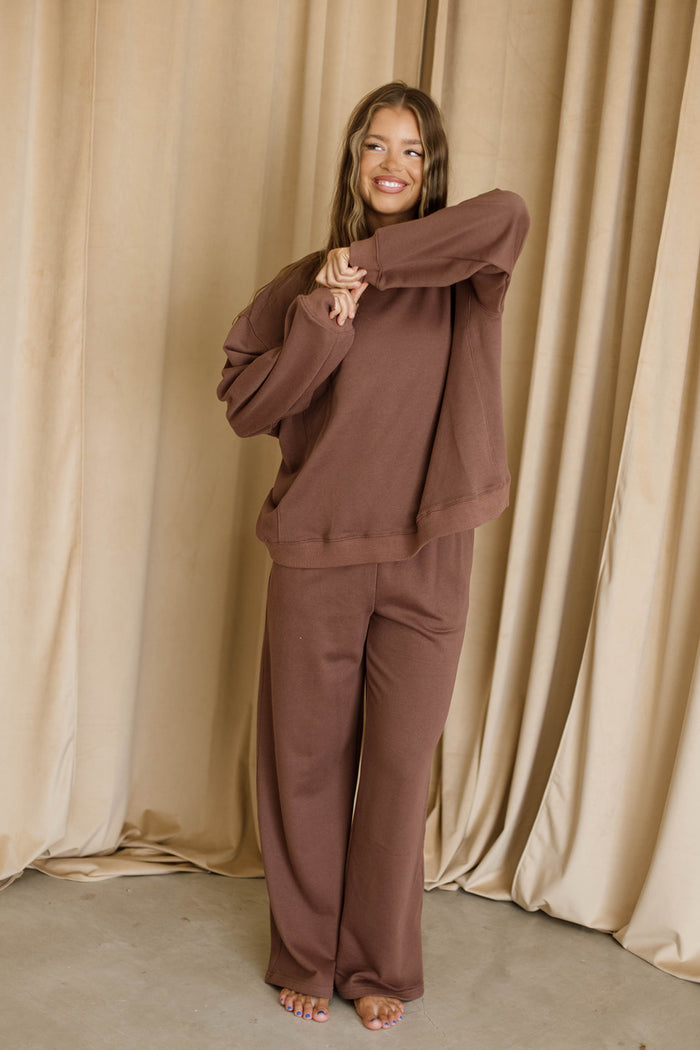 Bennett Pants in Mocha