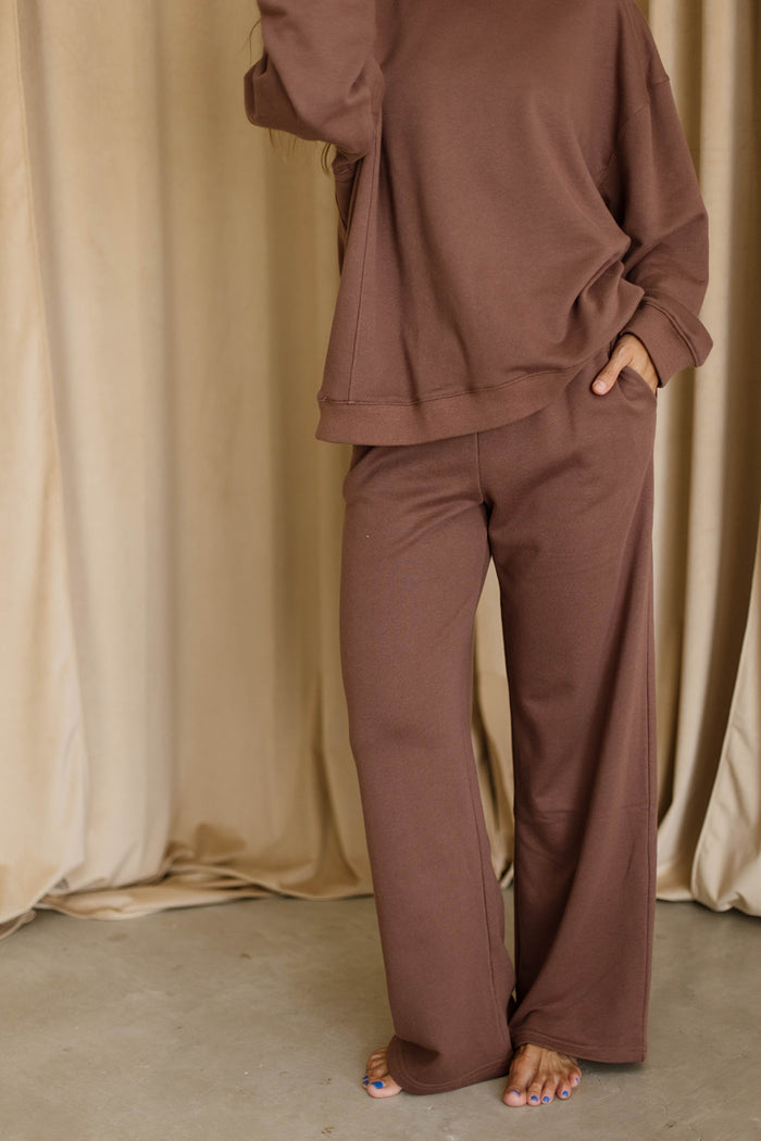 Bennett Pants in Mocha