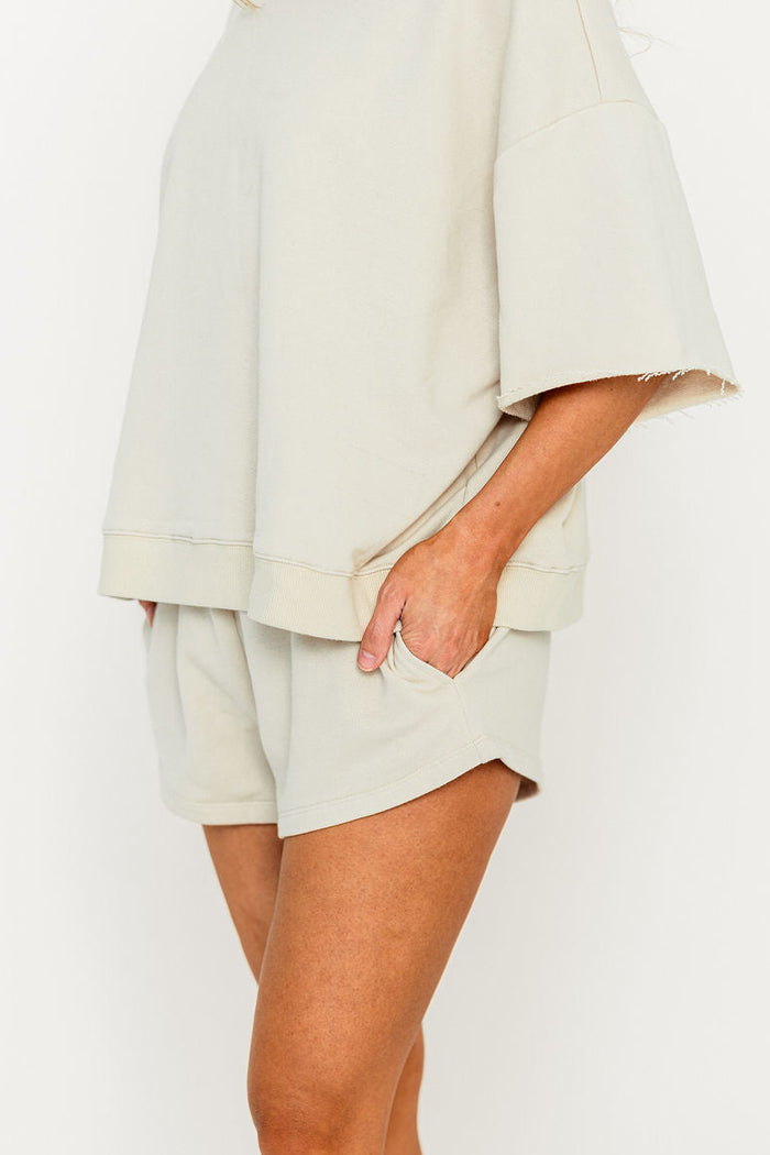 Bennett Shorts in Beige *Final Sale*