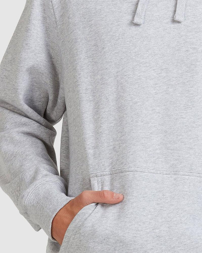 Billabong Overdye Pop Hoodie-Light Grey Heather-S-Skiforce Australia