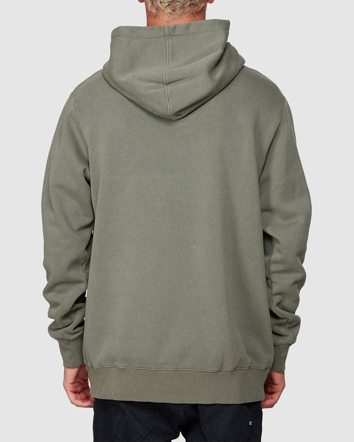 Billabong Overdye Pop Hoodie-Light Grey Heather-S-Skiforce Australia