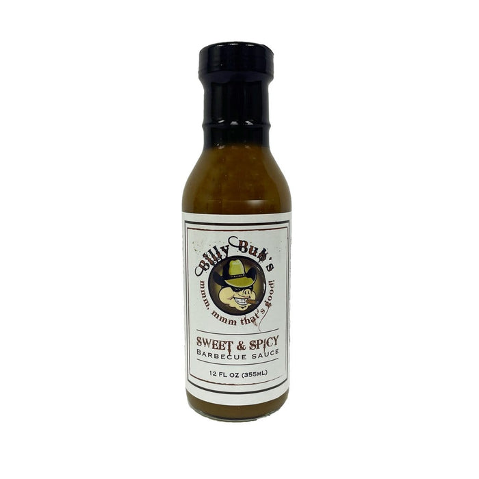 Billy Bub's Sweet & Spicy BBQ Sauce 12 oz - BBQ Sauce